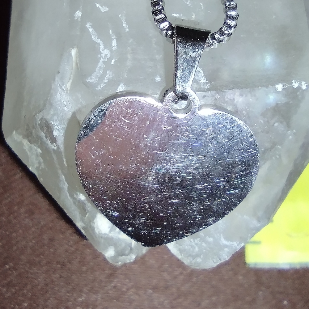 "A piece of my heart is in heaven" Necklace - Picture 5 of 12